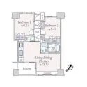 サンクタス１２７ 間取図