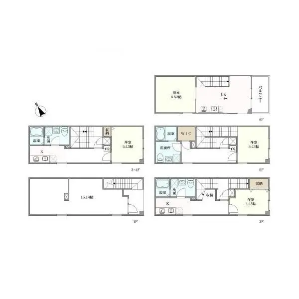 中央区入船３丁目 間取図