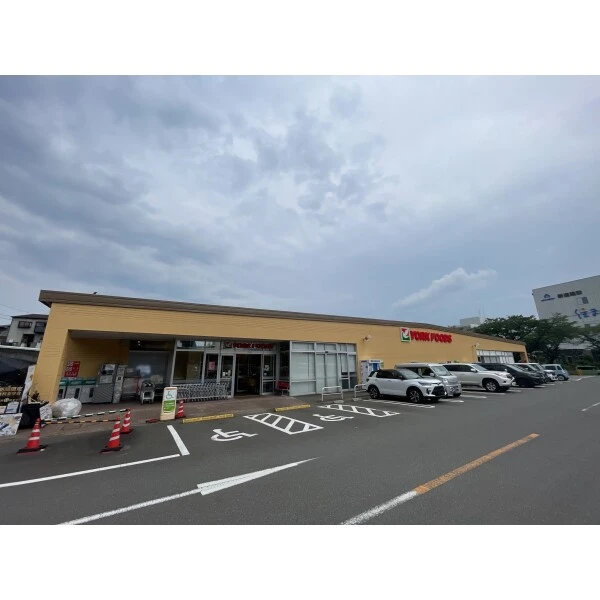 秦野市立野台２丁目 ヨークフーズ西大竹店（スーパー）まで約630m（徒歩8分）