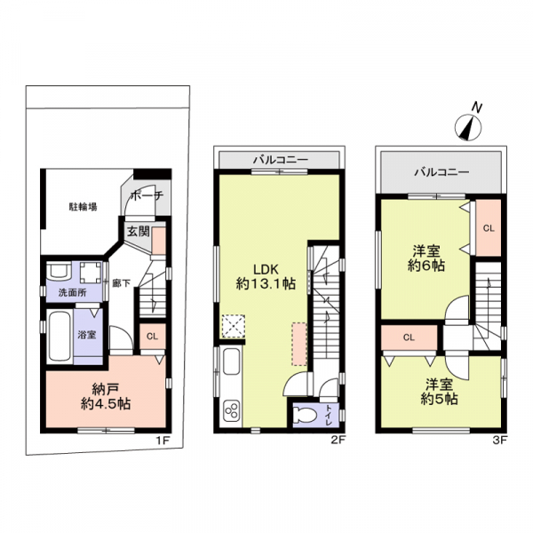 豊中市螢池中町２丁目 間取図
