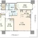 ザ・ファインタワー名古屋今池 間取図
