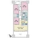 Ｂｒｉｌｌｉａときわ台　ソライエレジデンス 間取図
