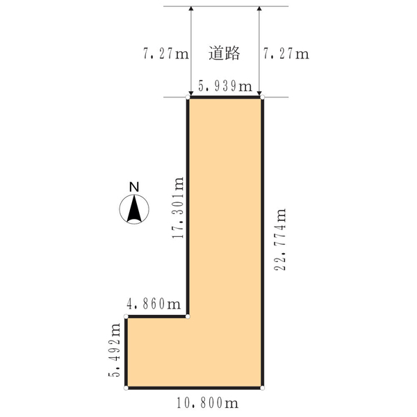 名古屋市南区岩戸町 間取図