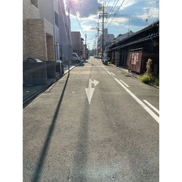 ゼオ志賀本通 西側道路