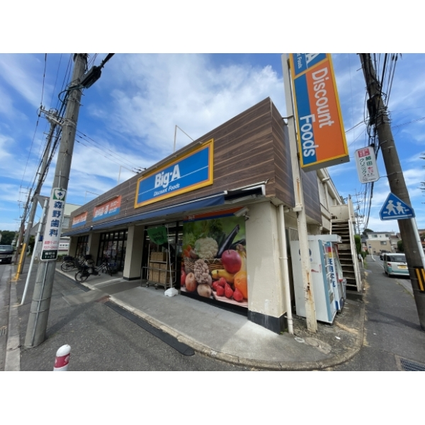 相模原市南区鵜野森2丁目 Big-A相模原鵜野森店(スーパー)まで約540m(徒歩7分)