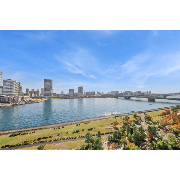 パークタワー晴海 バルコニーからの眺望