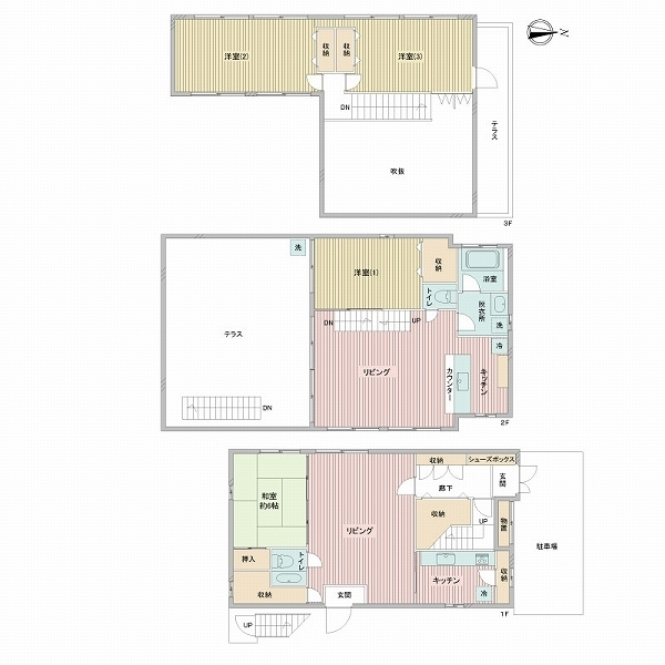 足立区東和１丁目 間取図