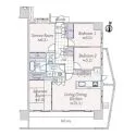 ブランアーク鳩ケ谷クレアトール 間取図