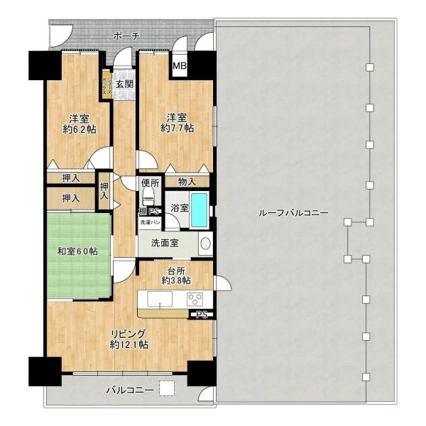 キングマンション千里万博公園 外観