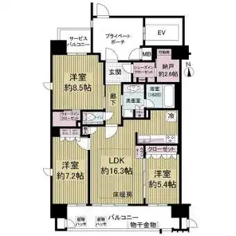 間取図