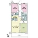 ライオンズマンション西船橋第５ 間取図