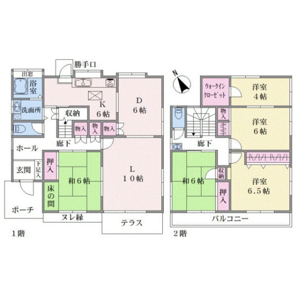 横浜市港北区高田西４丁目 間取図