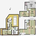 大阪市淀川区西三国３丁目 間取図