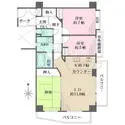 ライオンズヒルズ川口戸塚 間取図