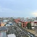 オープンスクエア川口 9階につき眺望、陽当り良好