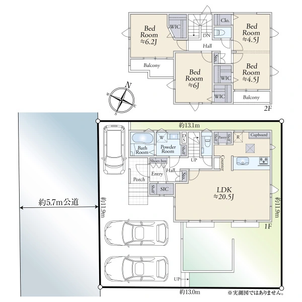 さいたま市西区大字指扇 間取図