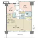 アールブラン武蔵新田 間取図