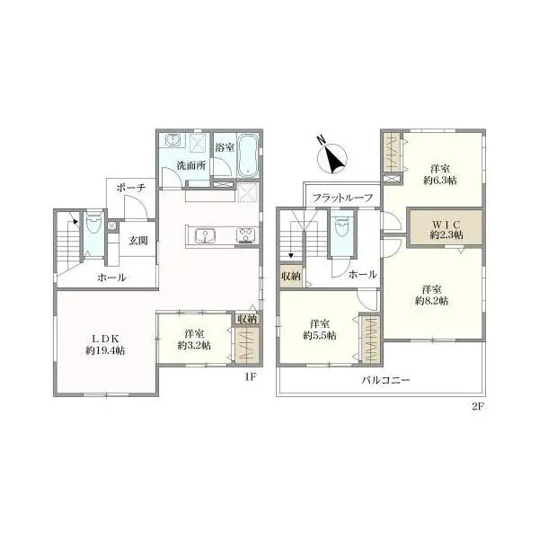 八千代市八千代台北１１丁目 間取図