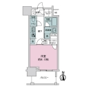 オ−プンレジデンシア栄伏見ＴＨＥＣＯＵＲＴ 間取図