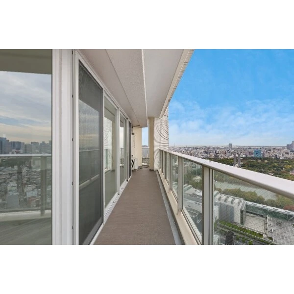 イーストコモンズ清澄白河セントラルタワー バルコニー