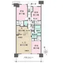 メガシティテラス 間取図