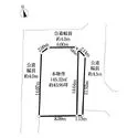 調布市染地３丁目 区画図