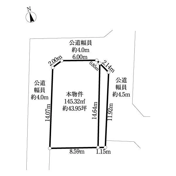 調布市染地３丁目 間取図