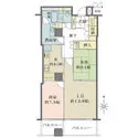 ＯＡＰレジデンスタワー西館 間取図