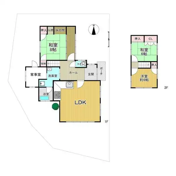 奈良市学園南2丁目 間取図