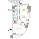 プラウド渋谷東 間取図