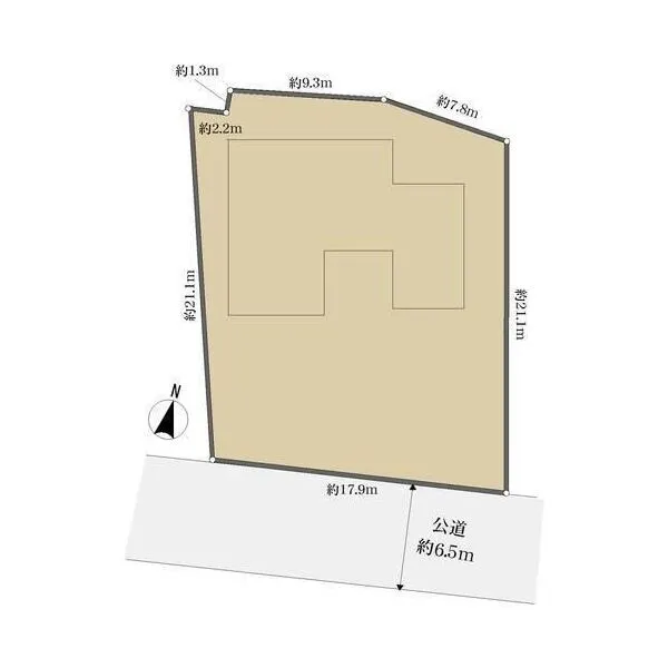 練馬区石神井町6丁目 区画図