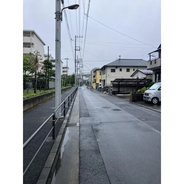 足立区鹿浜２丁目 東側前面道路