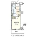 グランスイート代々木 間取図