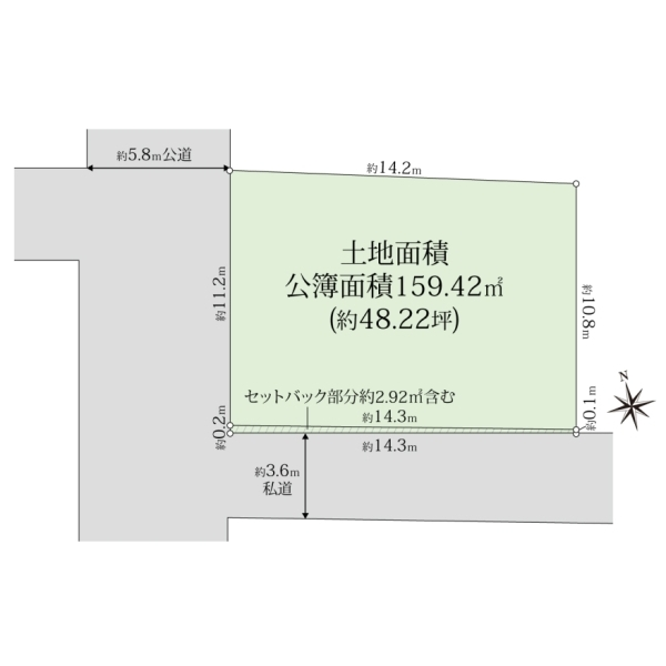 世田谷区深沢１丁目 間取図