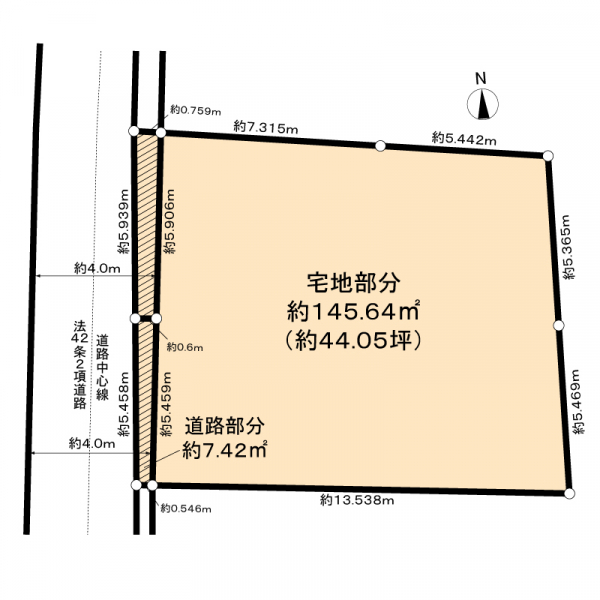 練馬区桜台４丁目 間取図