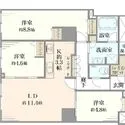 ザ・パークハウス西新宿タワー60 間取図