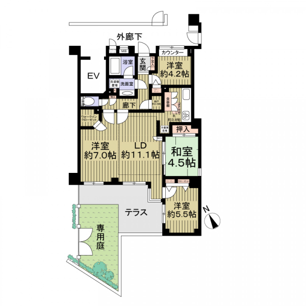アーデル大泉学園西 間取図