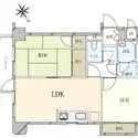 トーア亀戸マンション 間取図