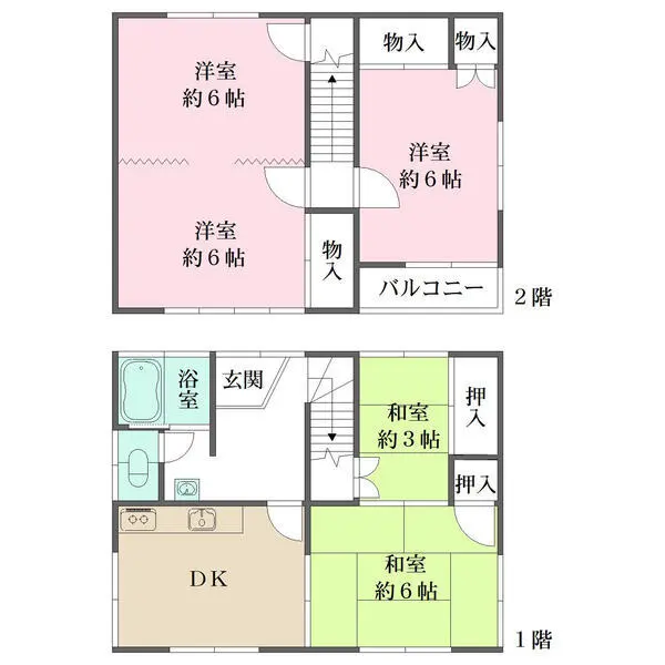 戸田市大字新曽 間取図