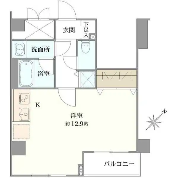 コンフォラス千石 間取図