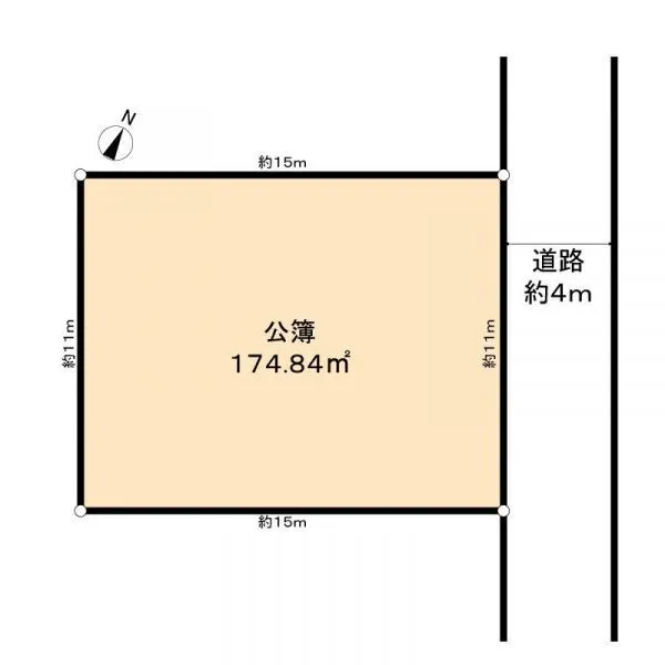 松戸市五香西５丁目 区画図
