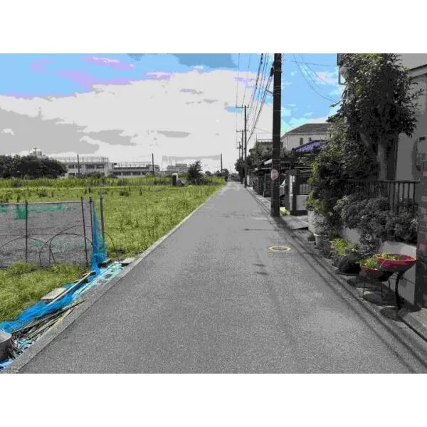 松戸市五香西５丁目 前面道路