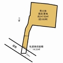 長岡京市神足３丁目 区画図