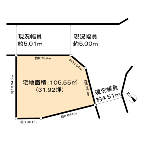 東村山市秋津町３丁目 間取図