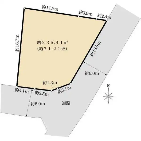 鎌倉市今泉台６丁目 間取図