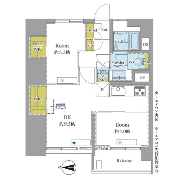 高田馬場住宅 間取図
