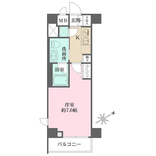 ドルチェ東京押上ツインズ壱番館 間取図