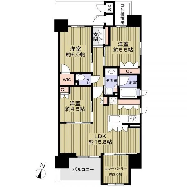 プラセシオン瑞穂弥富通 間取図