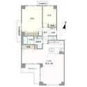 パーク・ノヴァ芦屋 間取図