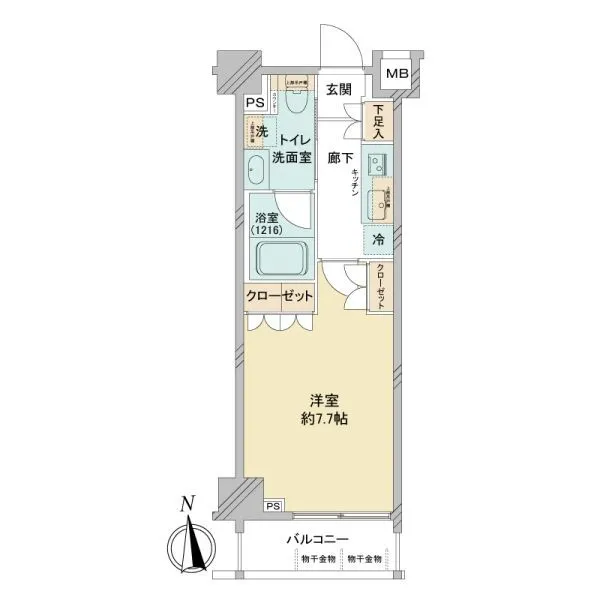 クレヴィスタ板橋西台II 間取図